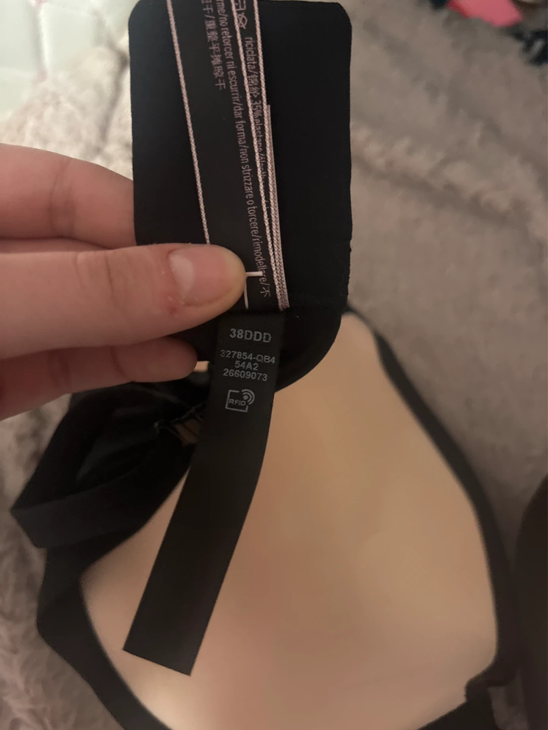 Victoria's Secret Black Push-Up Bra 38DDD - photo 3