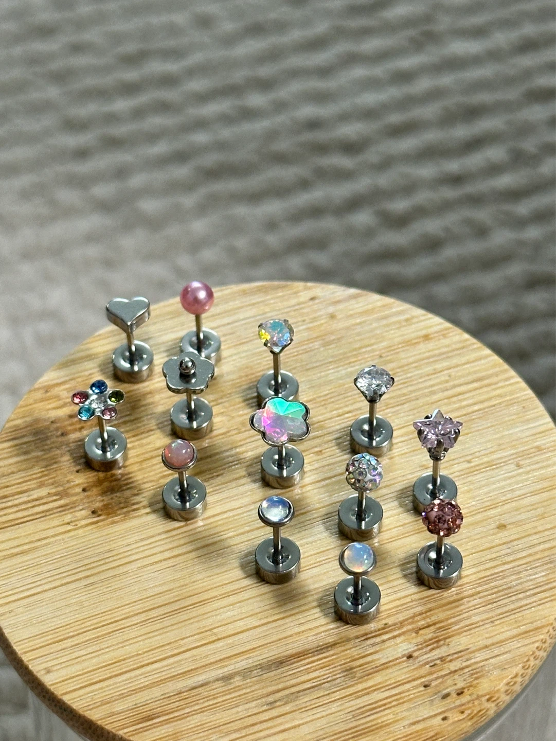🆕 Stainless Steel Studs x13 - photo 3