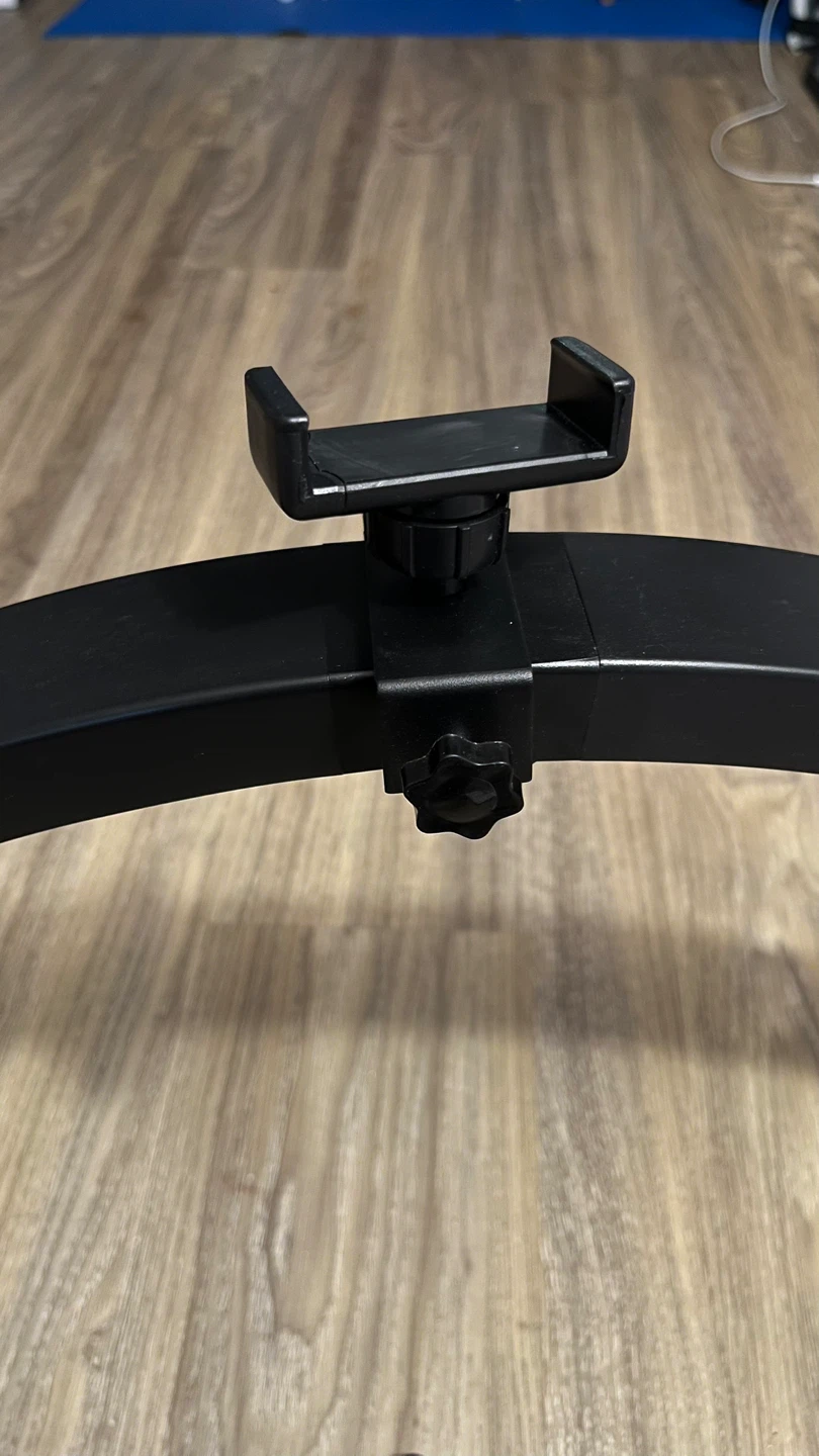 Black Arc Ring Light with Remote - photo 2