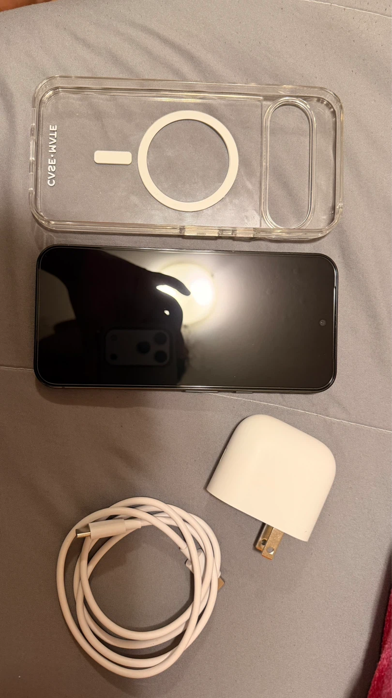 Google Pixel 10 Pro XL with Case, Charger, and Cable - photo 2