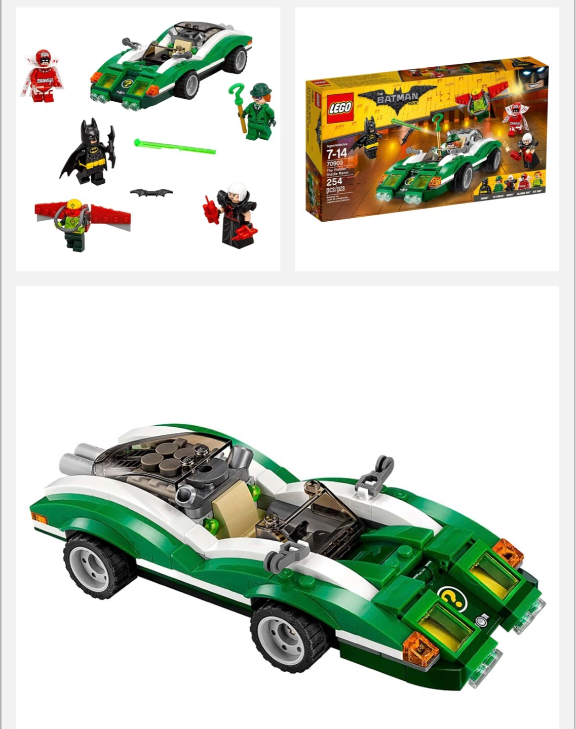 LEGO The Batman Movie The Riddler Riddle Racer 70903 - photo 3