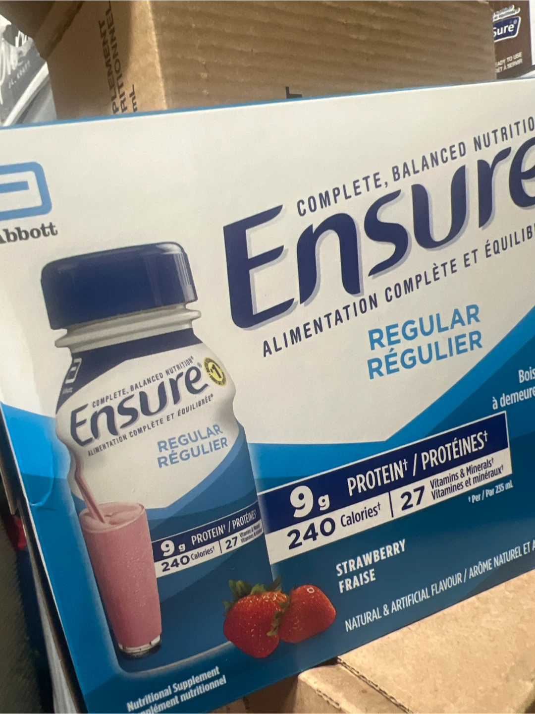 4x6 x235 Ensure .total24 bottles in box