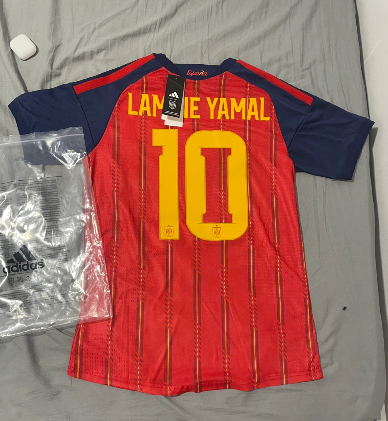 Adidas Spain 10 Lamine Yamal Football Jersey - photo 2