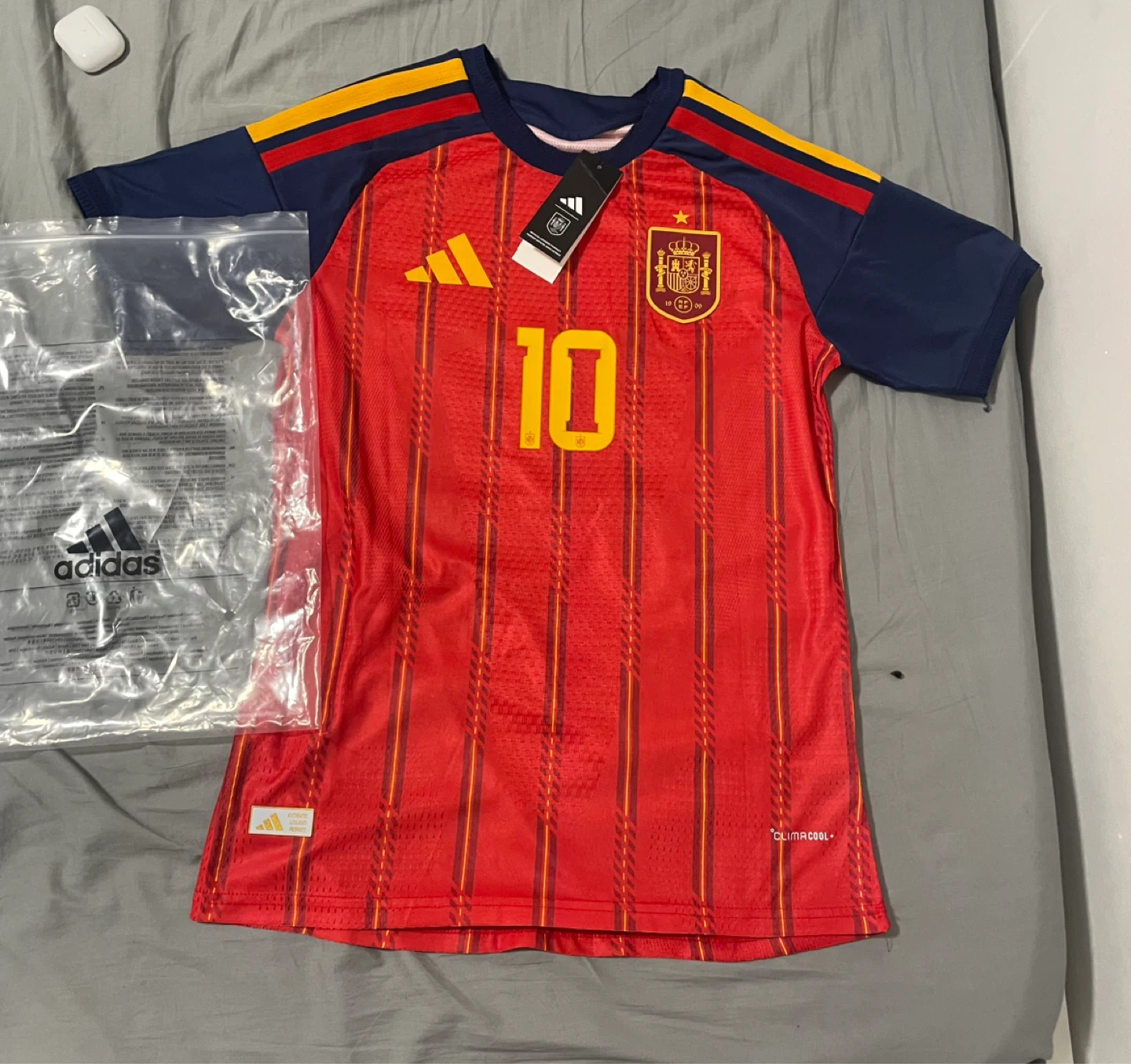 Adidas Spain 10 Lamine Yamal Football Jersey
