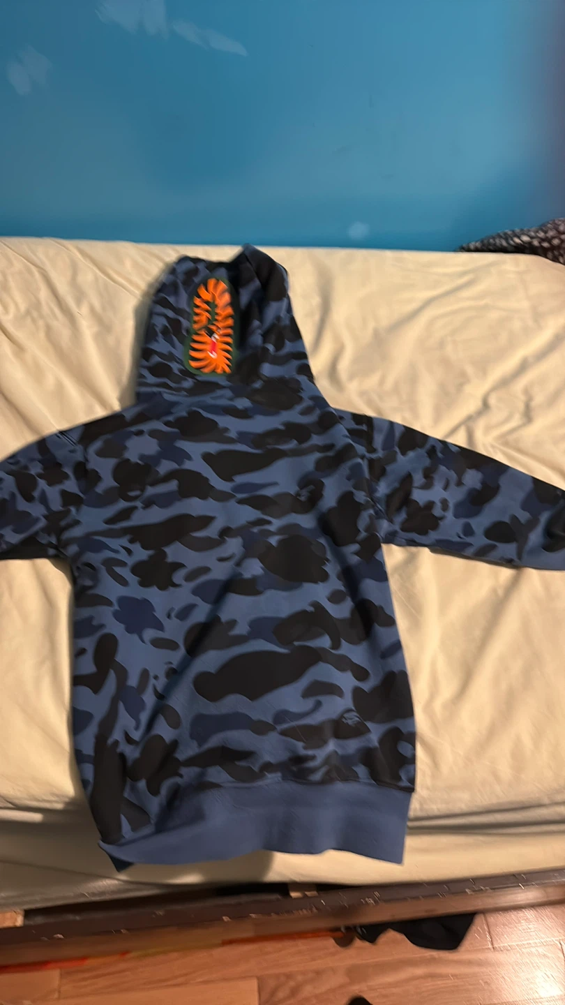 A Bathing Ape Full Zip Shark Hoodie - photo 2