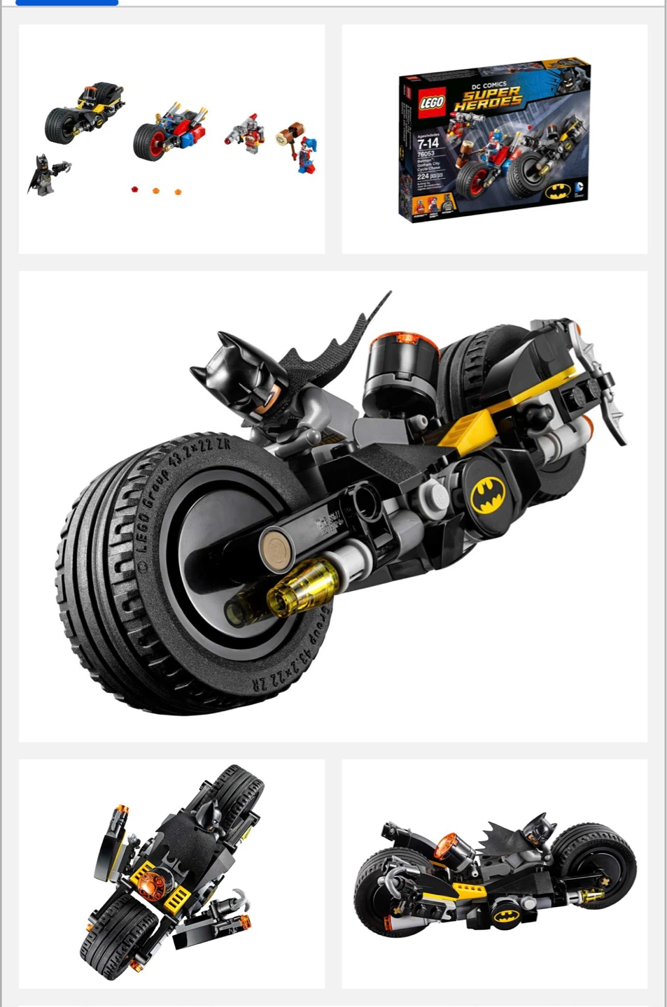 LEGO DC Super Heroes Batman: Gotham City Cycle Chase 76053 - photo 2
