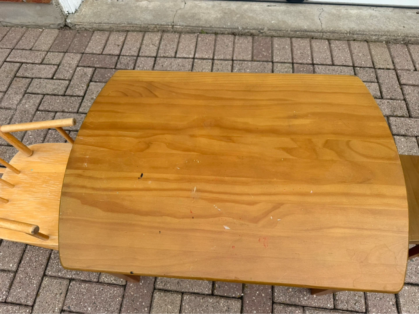 Wooden Kids Table and Chairs Set - photo 4