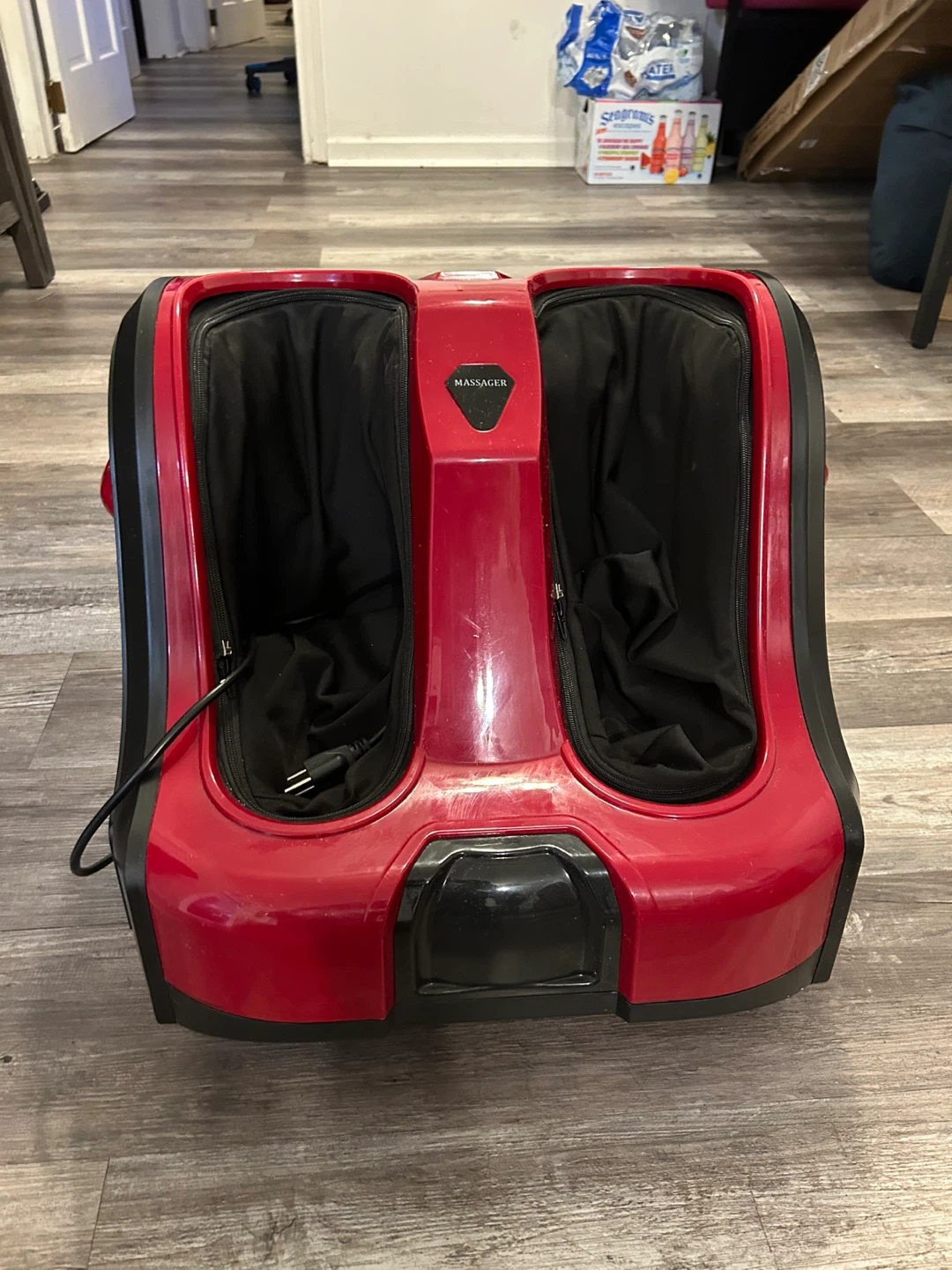 Red Electric Foot Massager