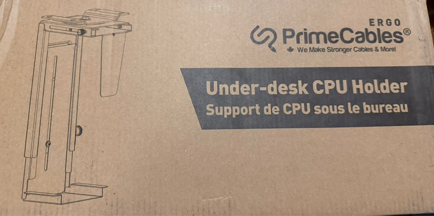 PrimeCables Under-Desk PC Holder (NEW) - photo 2