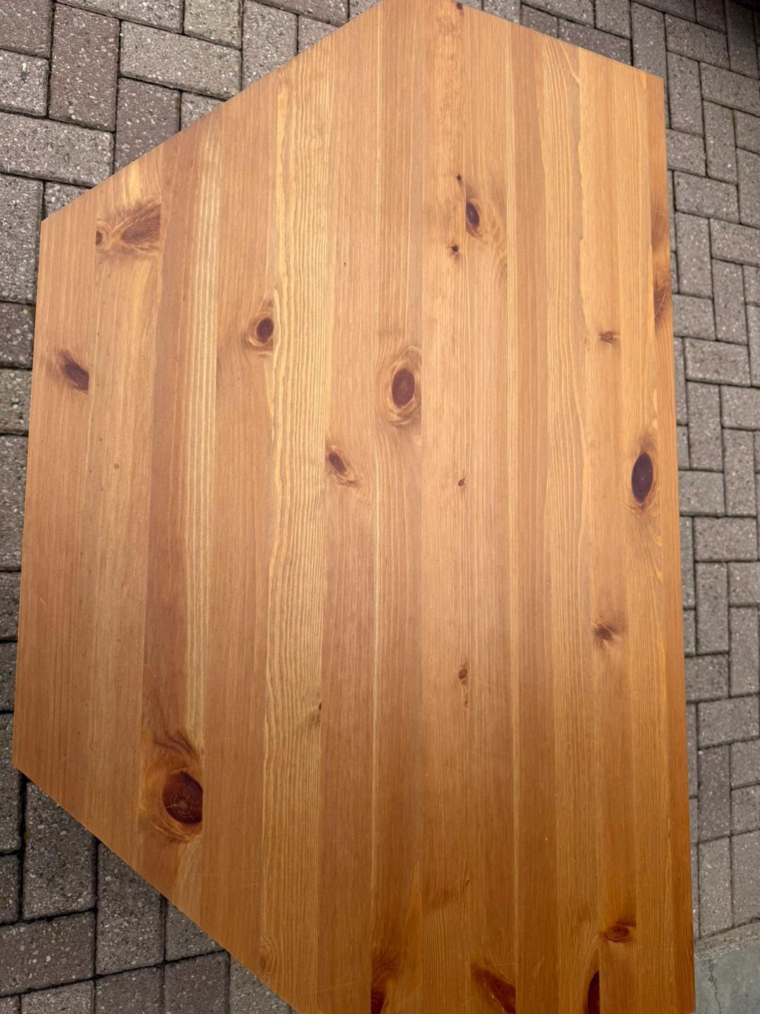 Solid Wood Corner TV Stand - photo 5