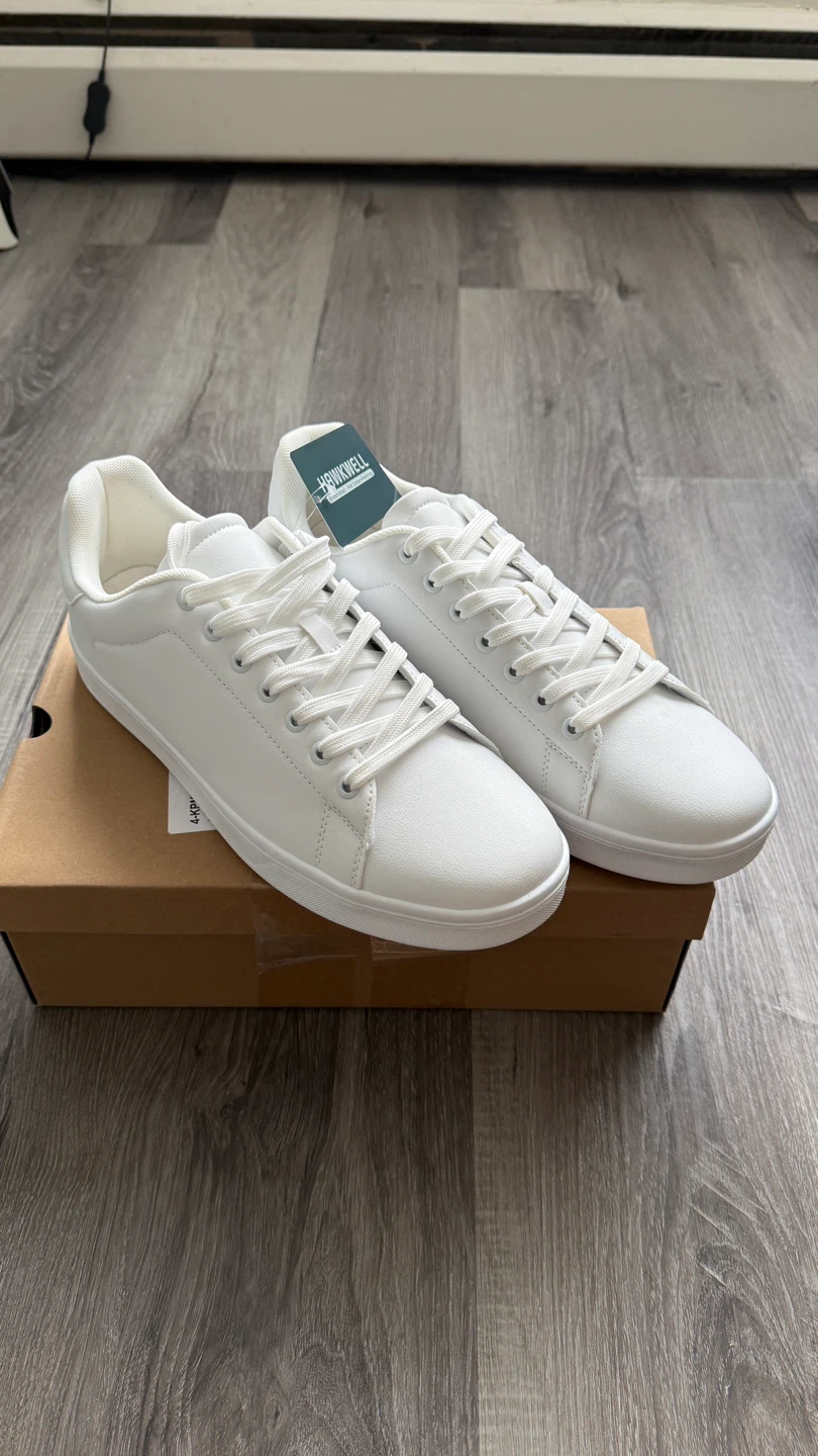 Size US 12 / Brand New White Sneakers