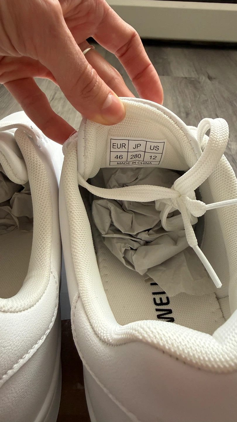 Size US 12 / Brand New White Sneakers - photo 4