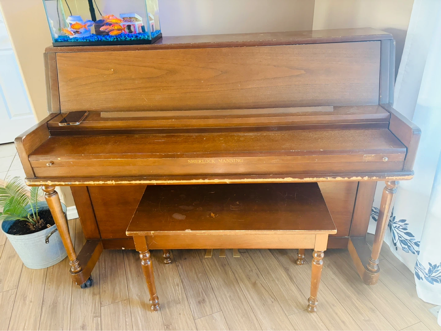 Sherlock Manning Upright Piano with Bench - photo 4