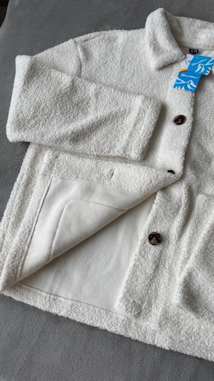 Size XL NEW Women’s Sherpa Fleece Jacket - photo 3
