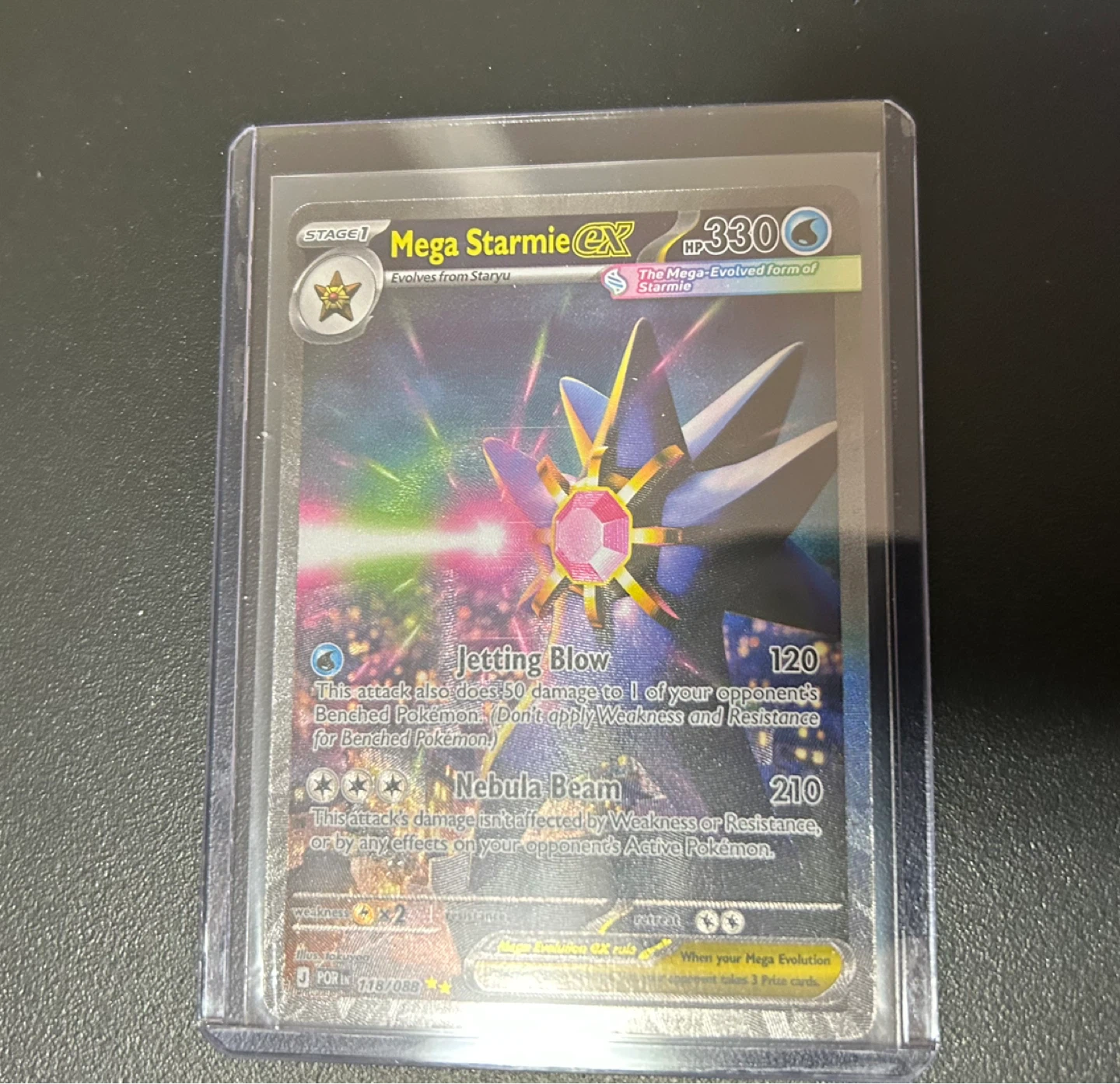 Mega starmie ex sir