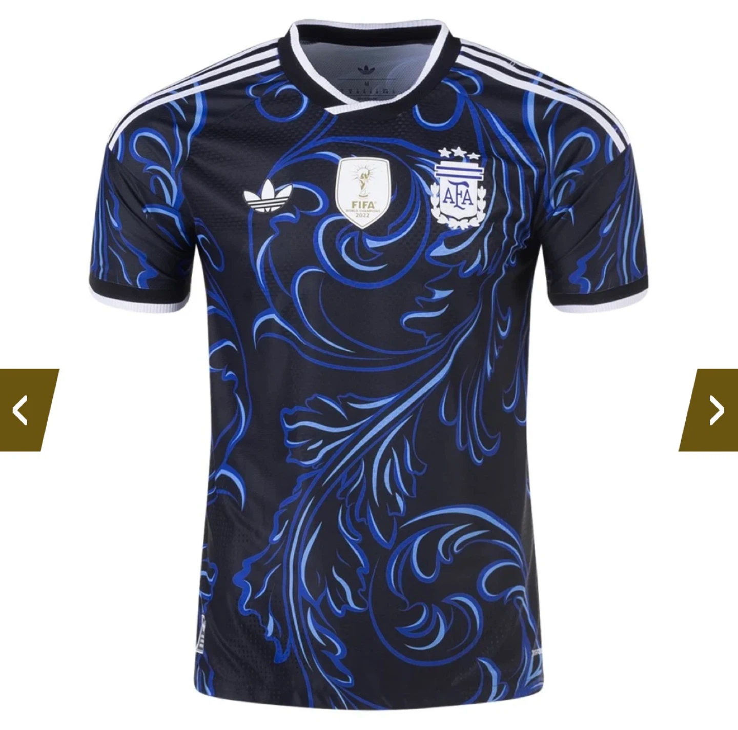 Authentic Argentina 2022 World Cup Champions Soccer Jersey - photo 2