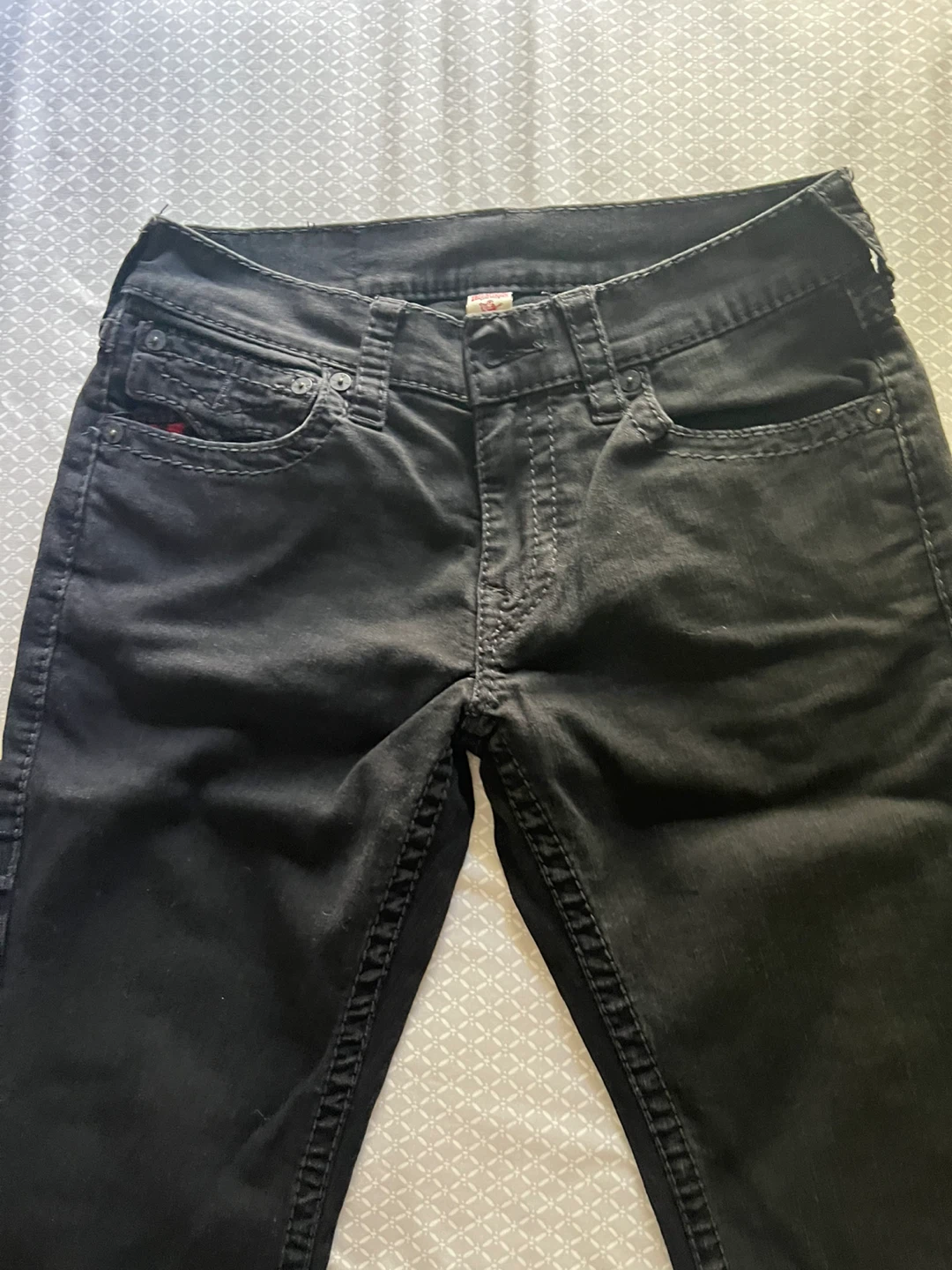 True Religion Black Jeans Size 31 - photo 3