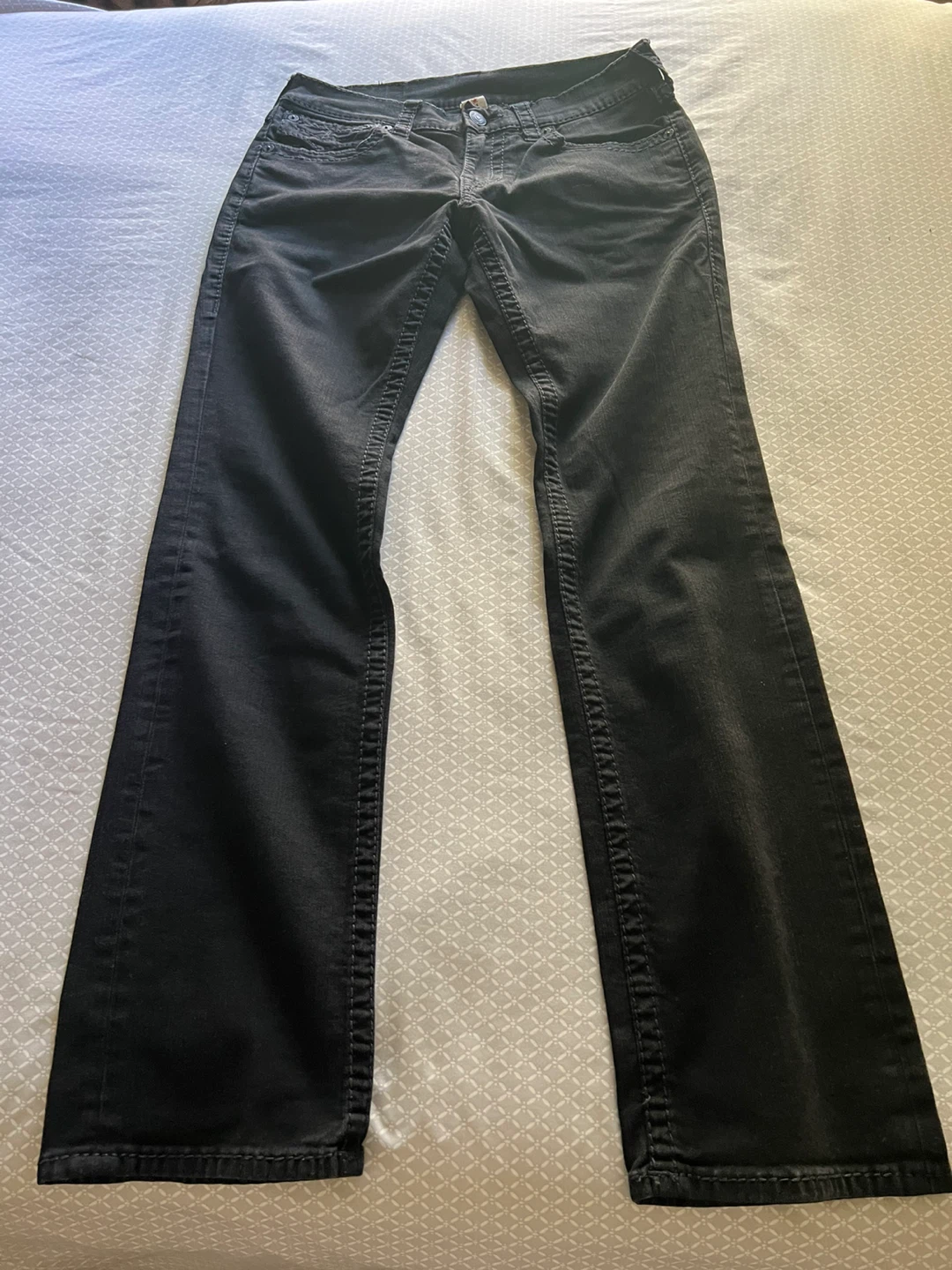 True Religion Black Jeans Size 31 - photo 2