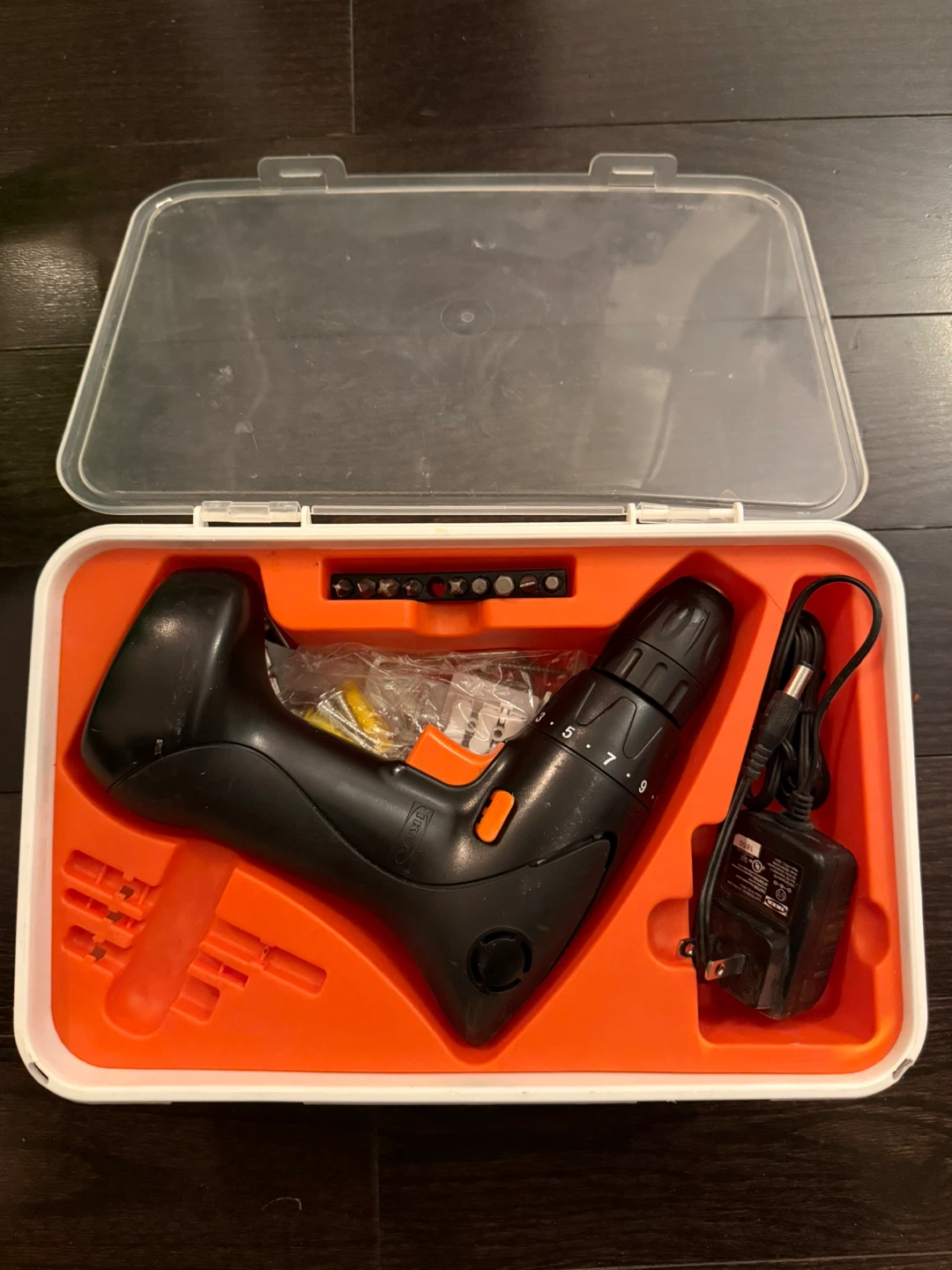Cordless Drill with Case and Accessories