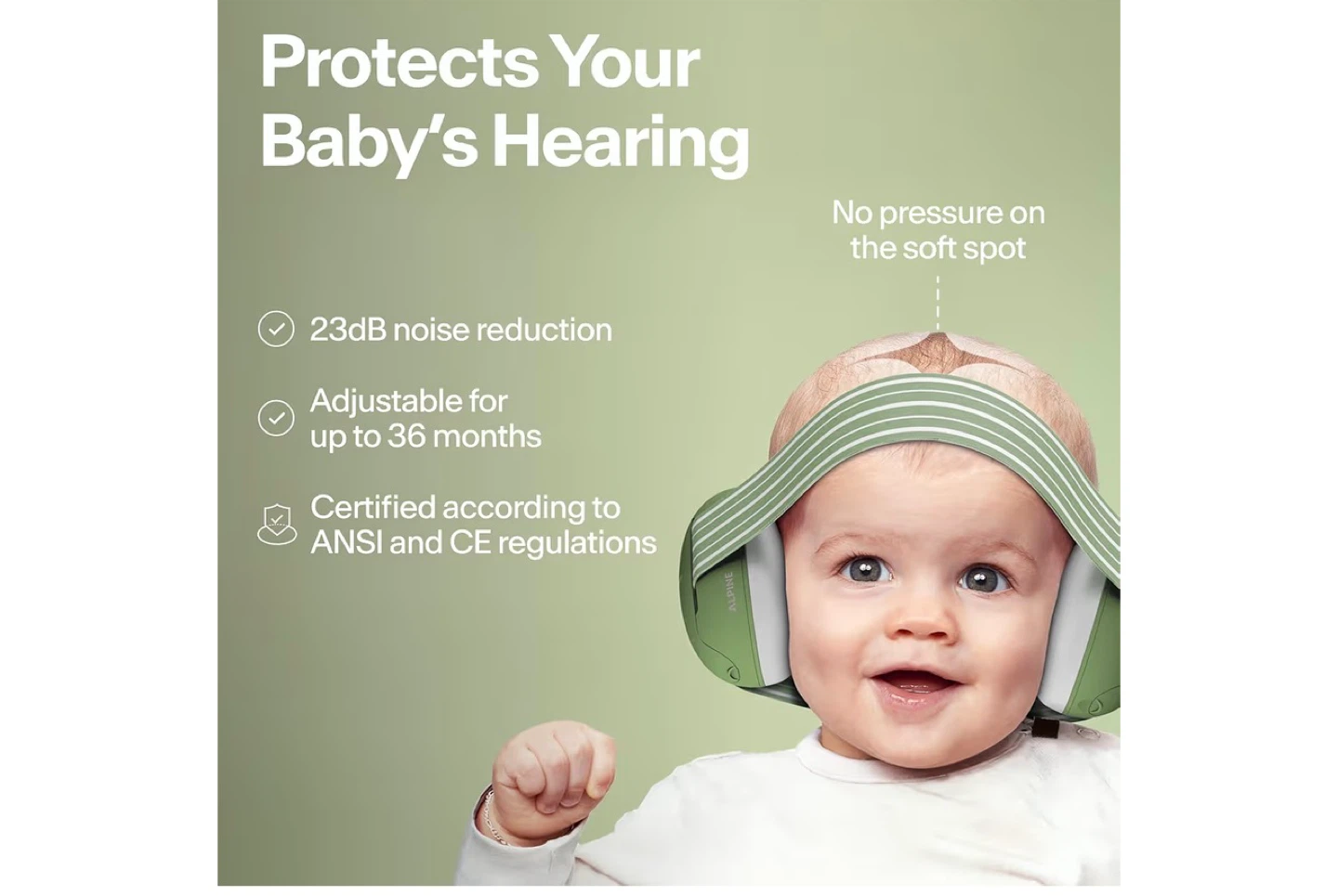 Alpine Muffy Baby Hearing Protection Ear Muffs - photo 2