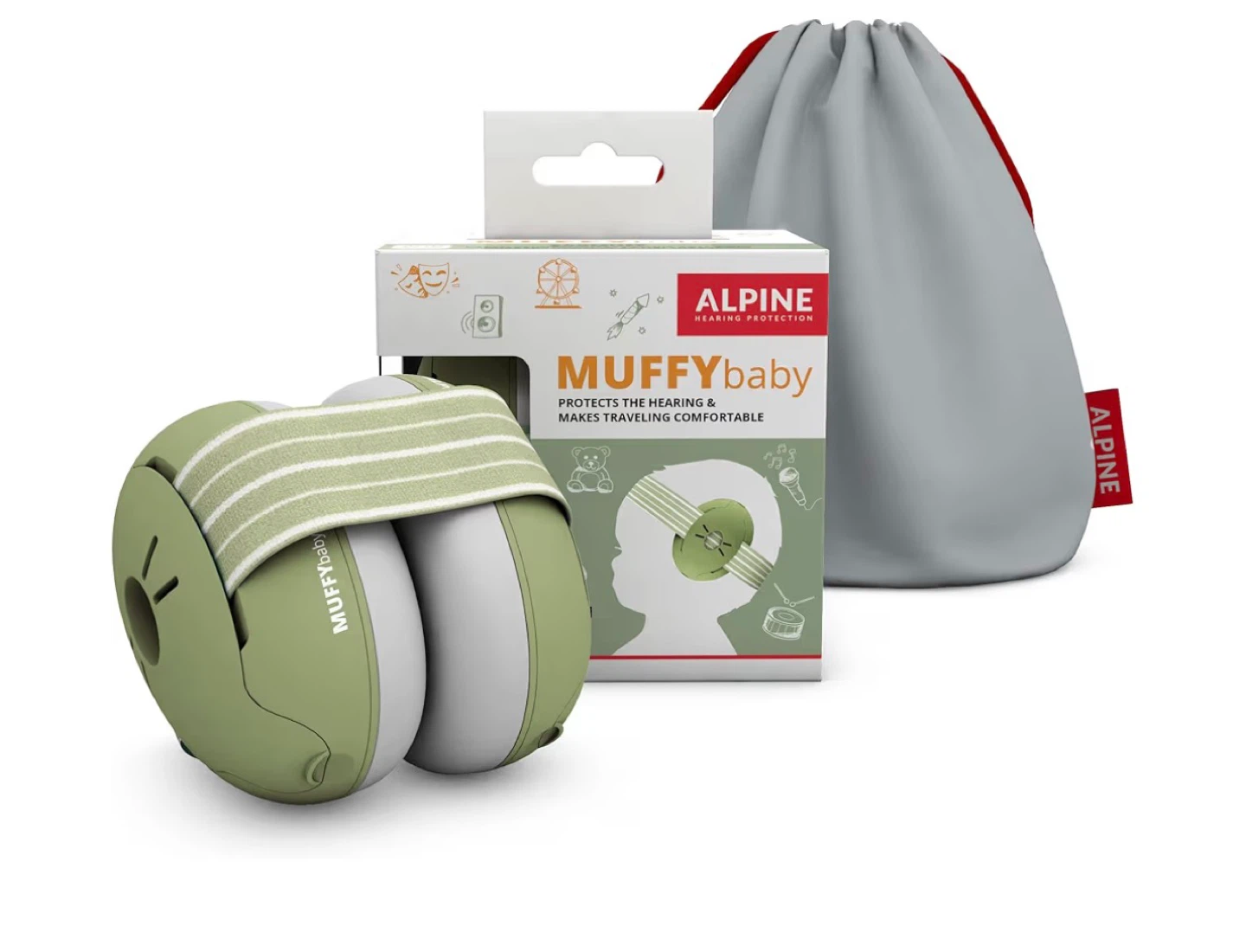 Alpine Muffy Baby Hearing Protection Ear Muffs