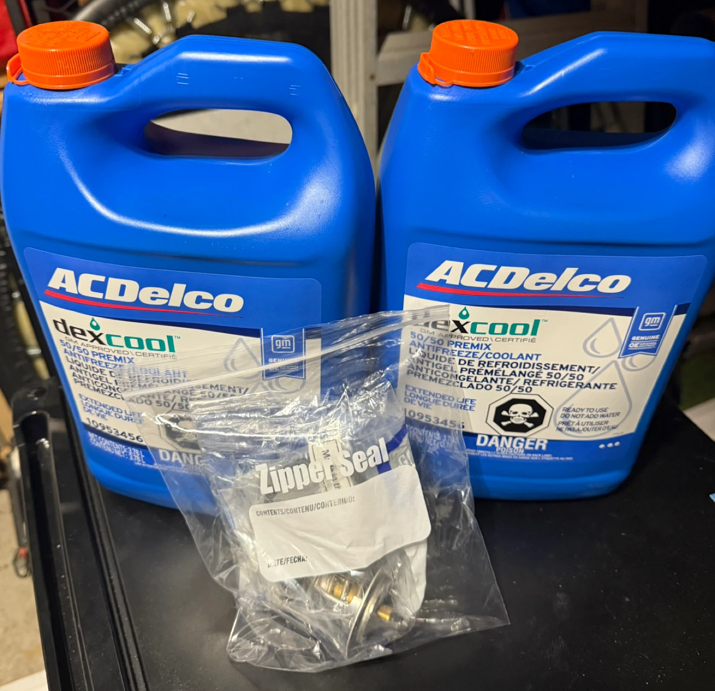 ACDelco 131-160 Thermostat + 2 Jugs Dex-Cool Coolant Kit - photo 2