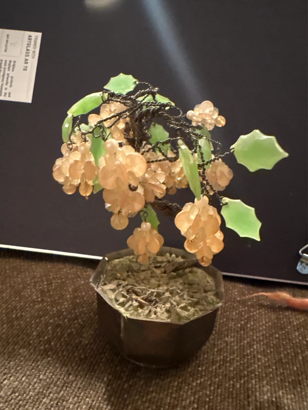 Decorative Glass Bead Bonsai Tree