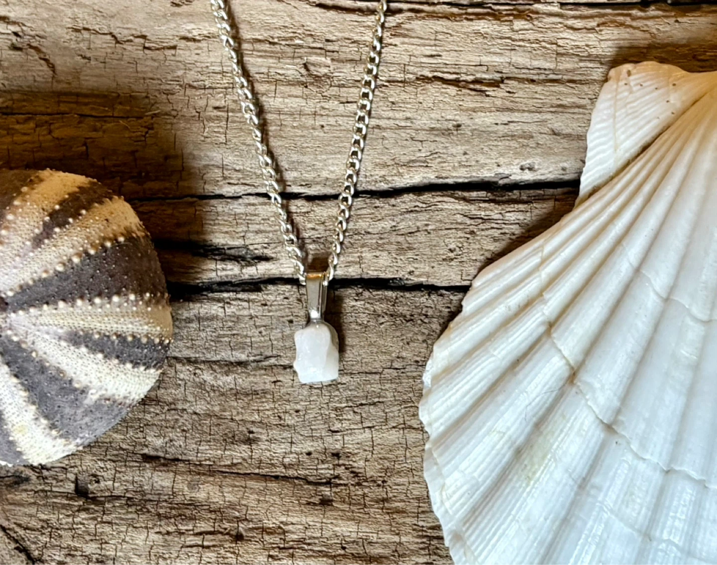 SeaGlass & Precious Stone Necklaces - photo 5