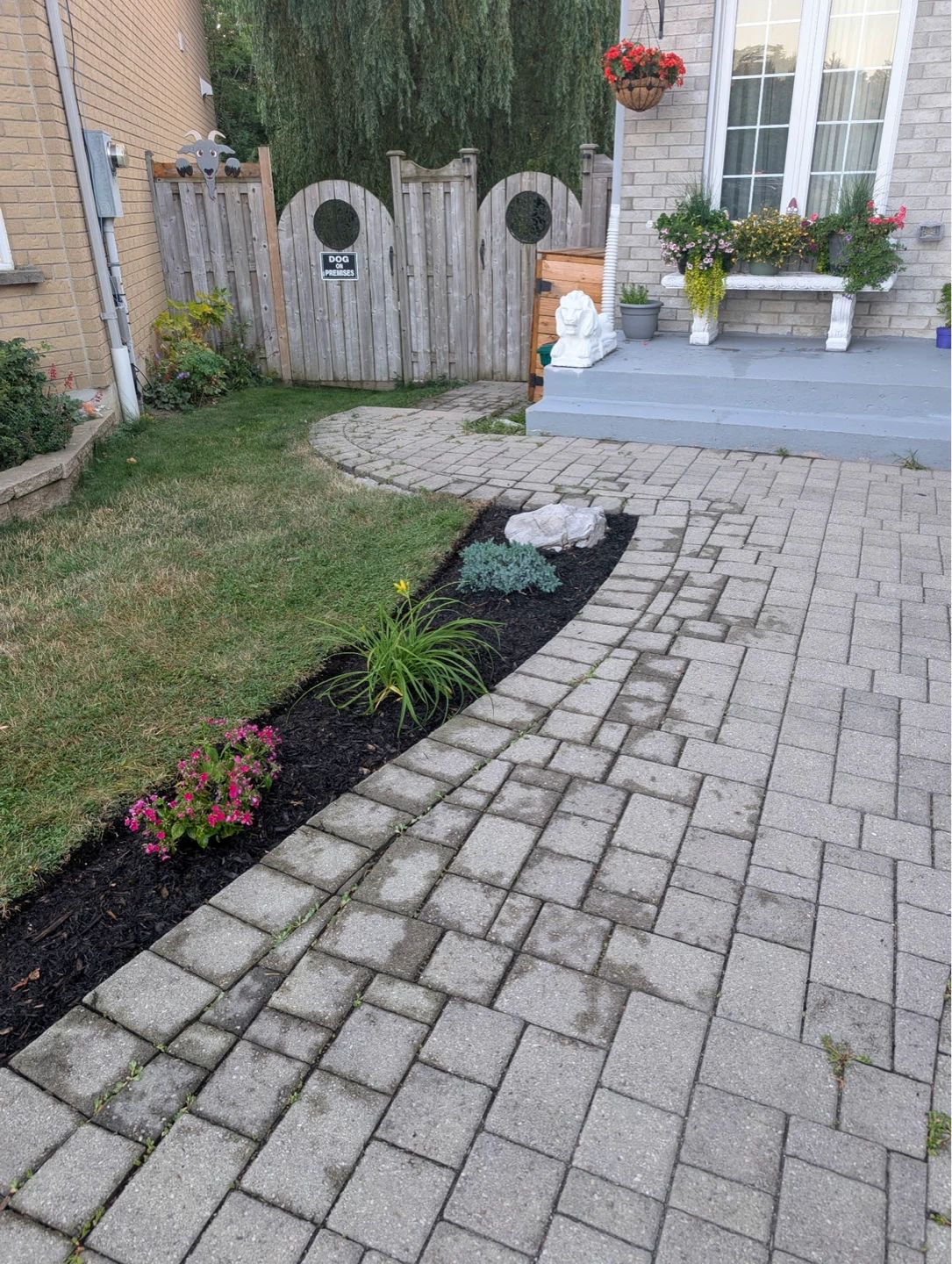 Decorative Stone Garden Bench - photo 3