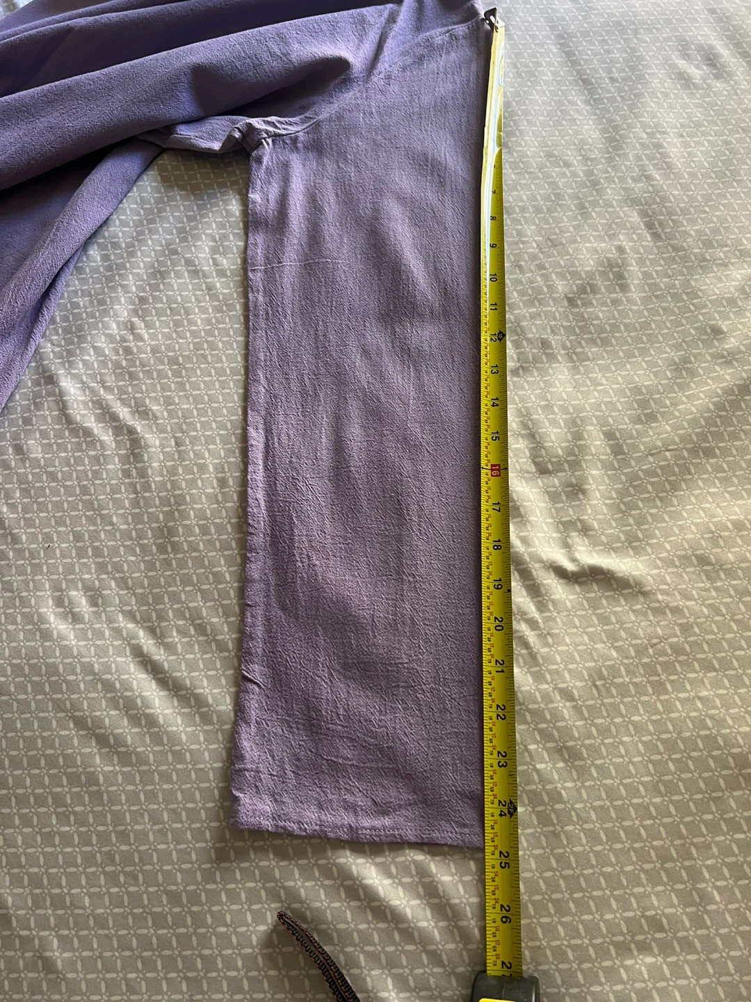 Lady’s Lavender Long Sleeve Button-Up Shirt - photo 4