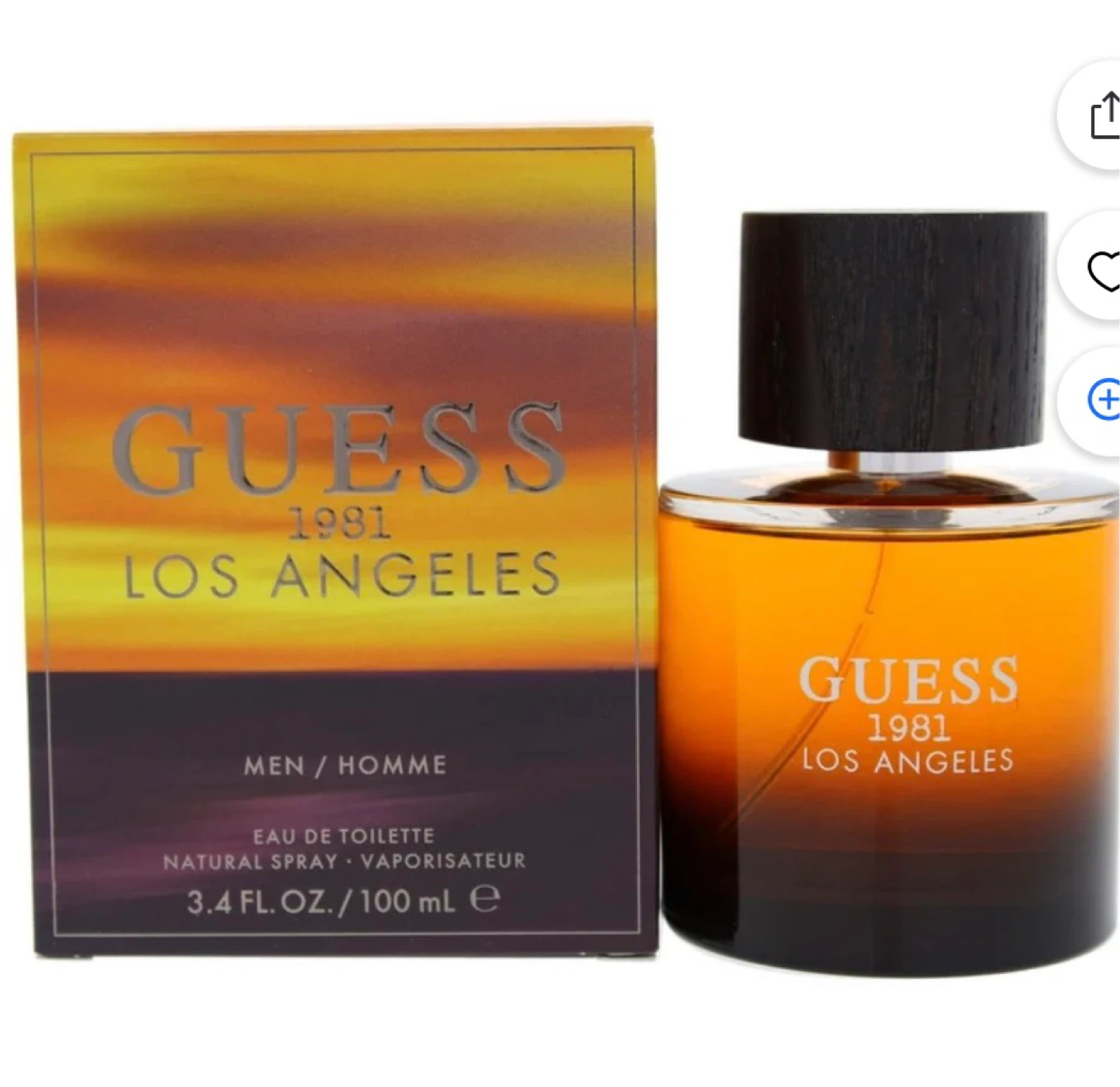 Guess 1981 Los Angeles Eau de Toilette for Men, 3.4 oz