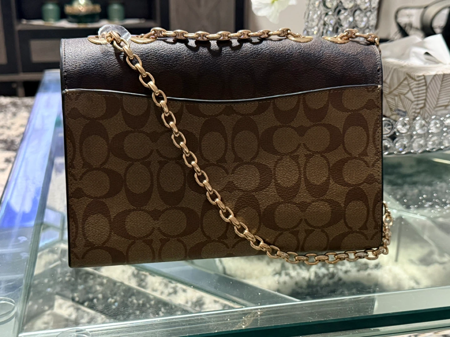 Coach Signature Chain Shoulder Bag - photo 2