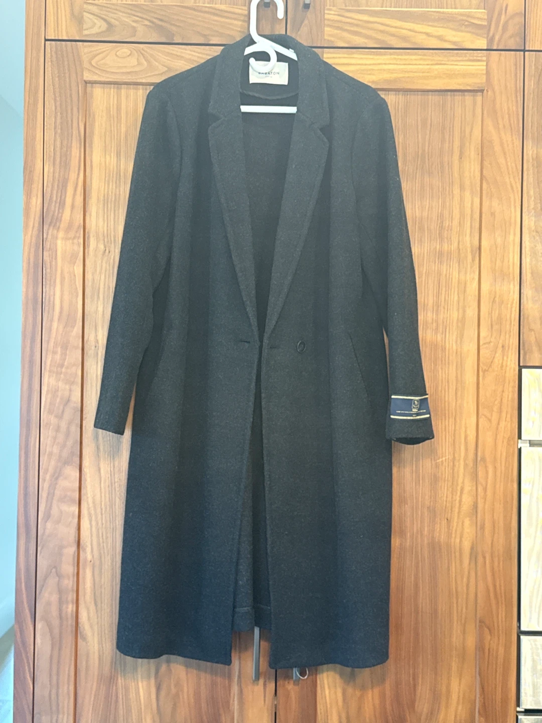 Babatons Atelier Charcoal Wool Coat