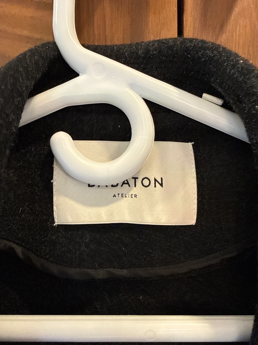 Babatons Atelier Charcoal Wool Coat - photo 2