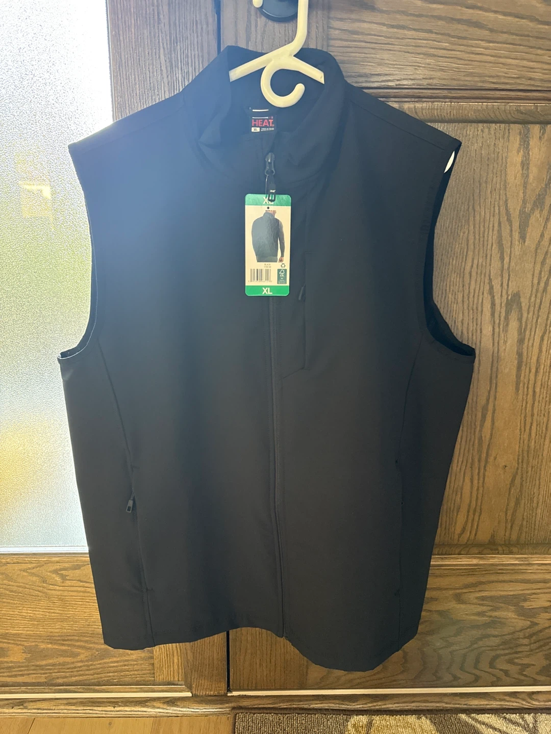 HEAT. Black Vest - XL