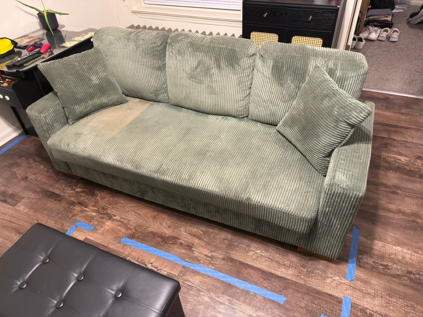 Green Couch - Light Use - $100 OBO