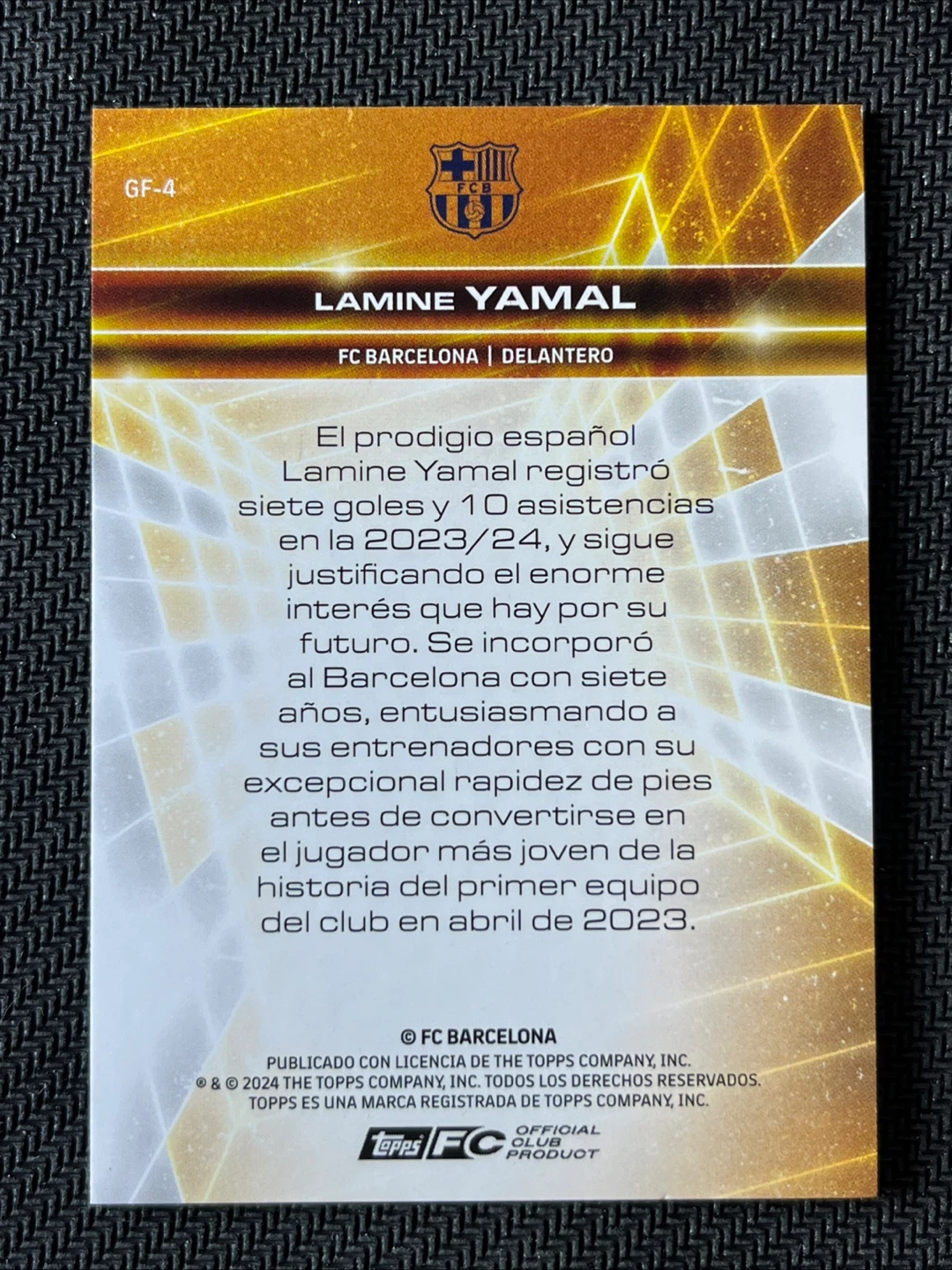Lamine Yamal 3x Lot 2024-25 Topps Barcelona Fan Set - photo 5