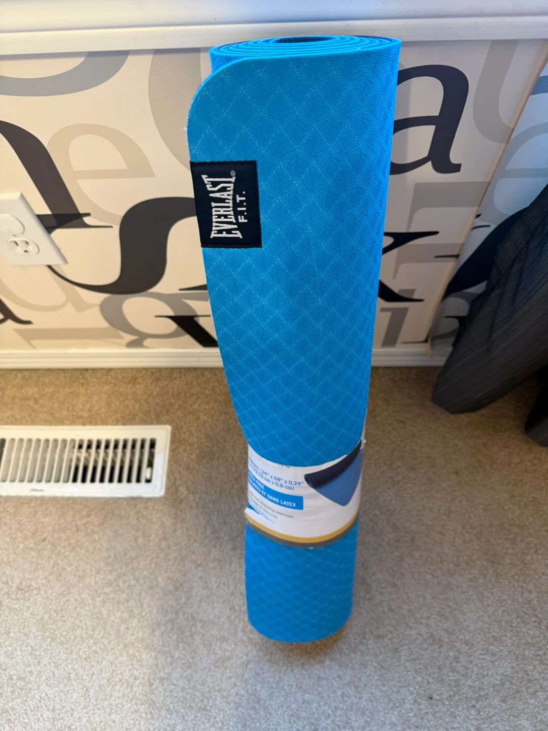 Everlast Fit Blue Yoga Mat - photo 2