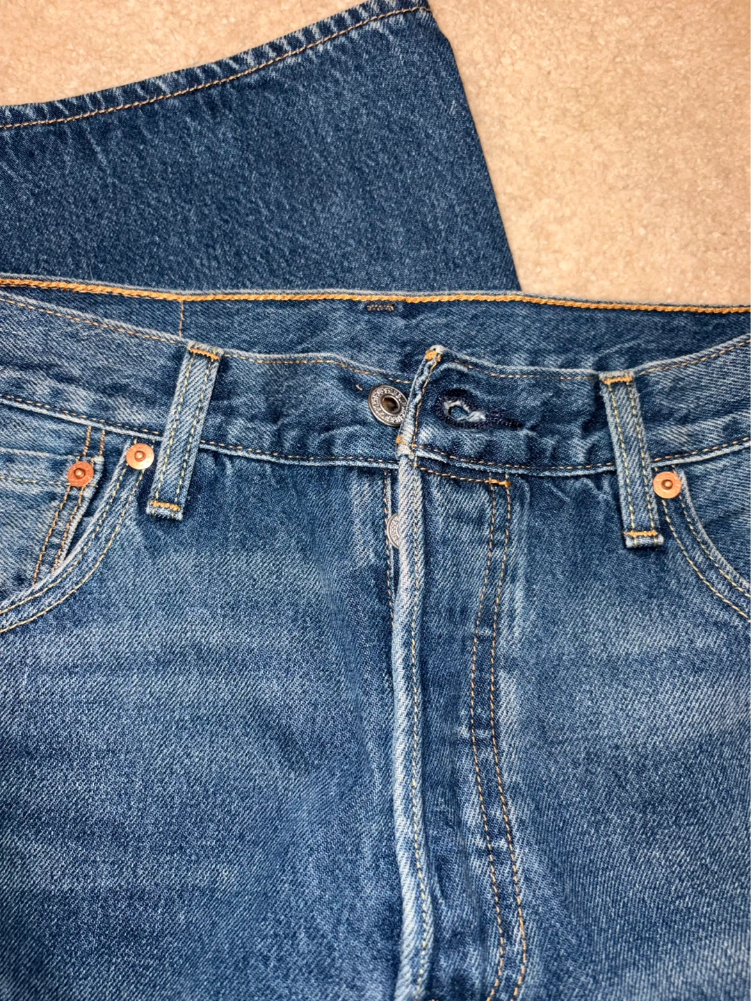 Levi's 501-93 Button Fly Jeans W32 L32 - photo 3