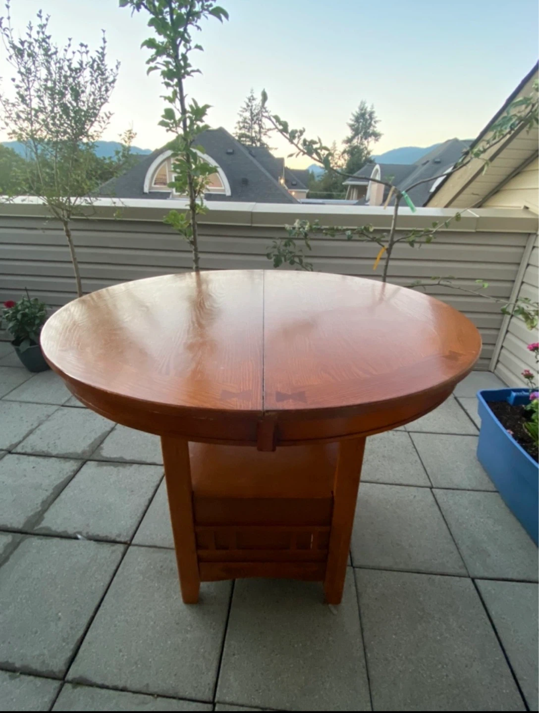 Wooden Extendable Table - photo 5