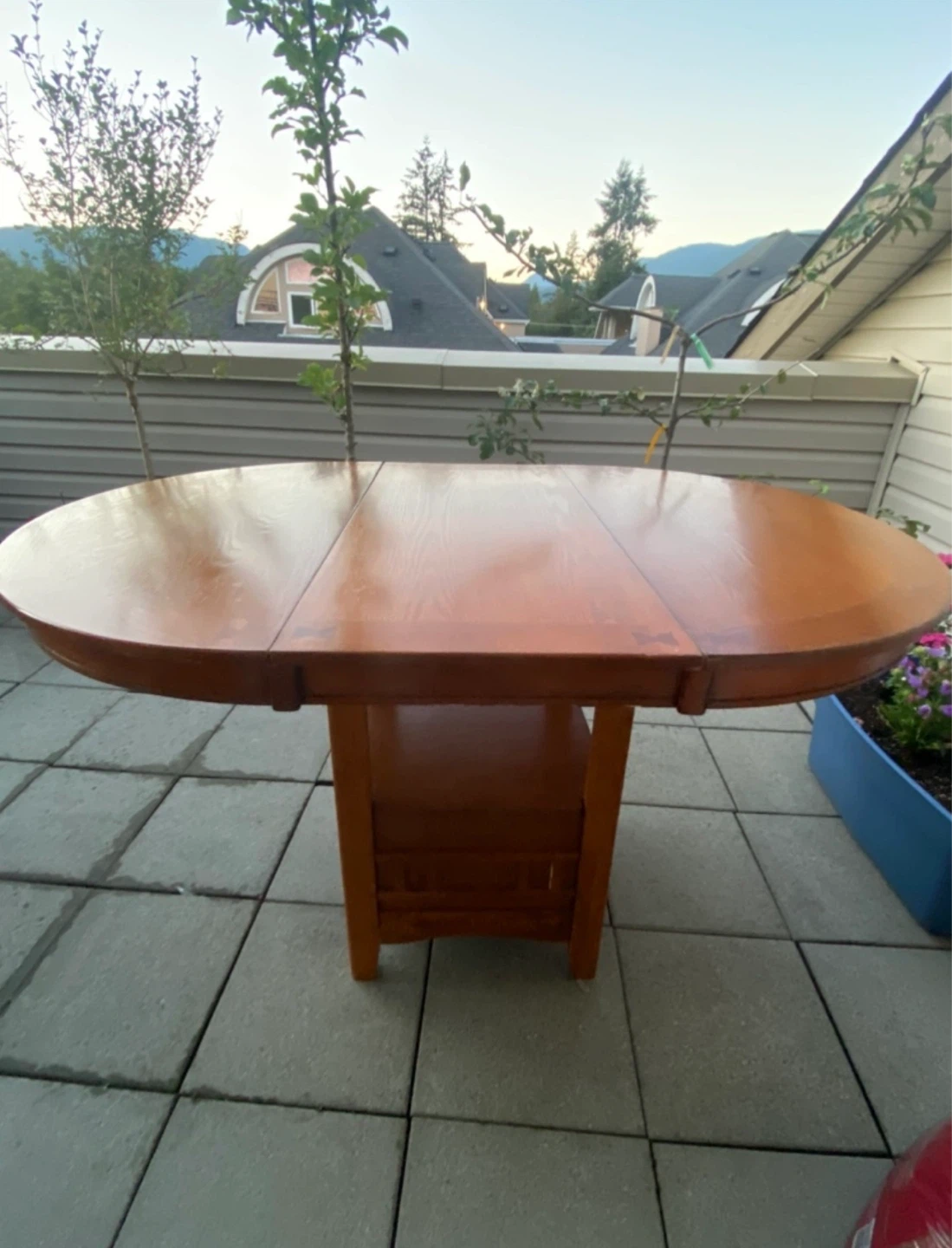 Wooden Extendable Table - photo 2