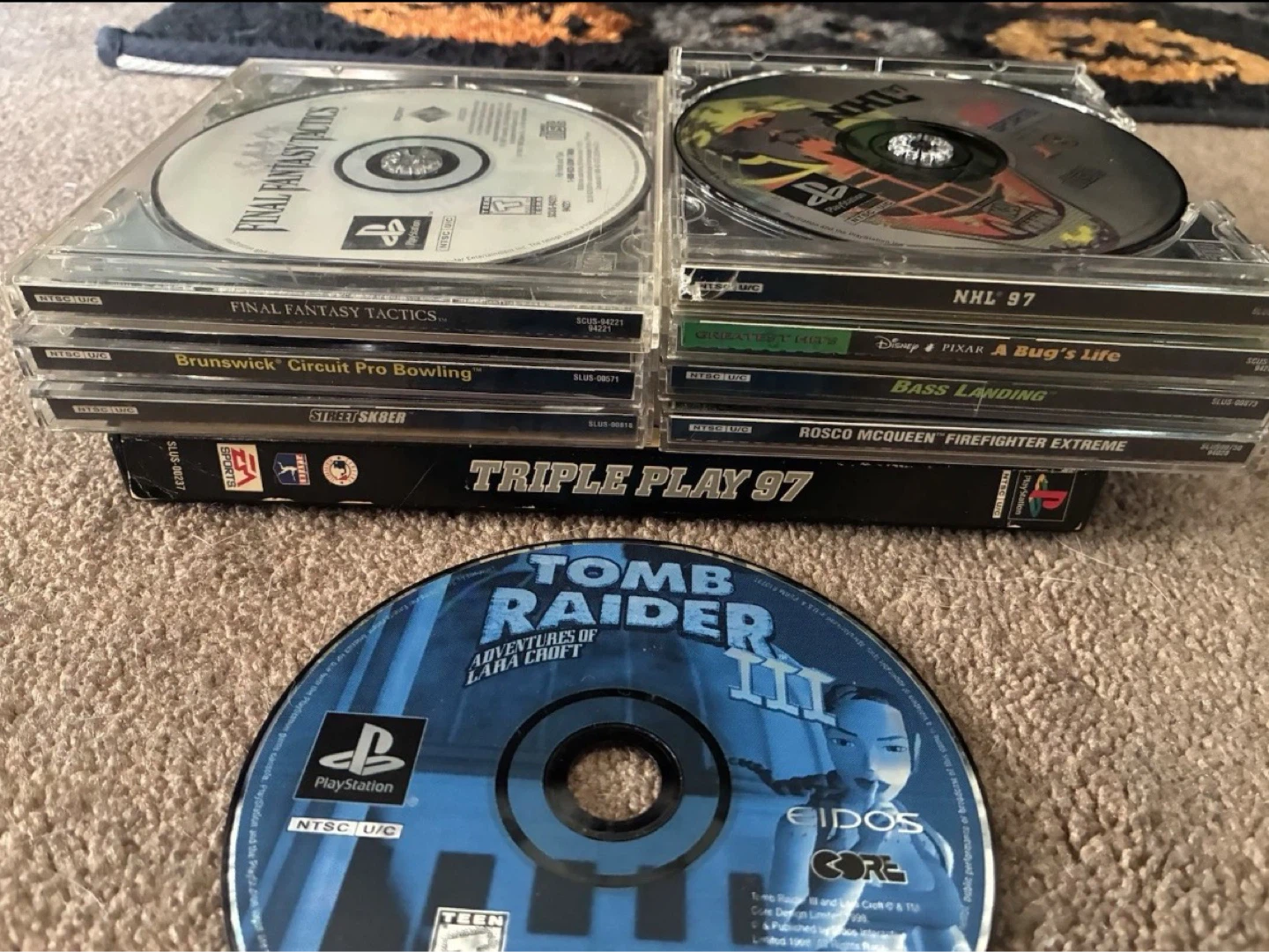 PlayStation 1 9 Game Bundle for trade or negotiation