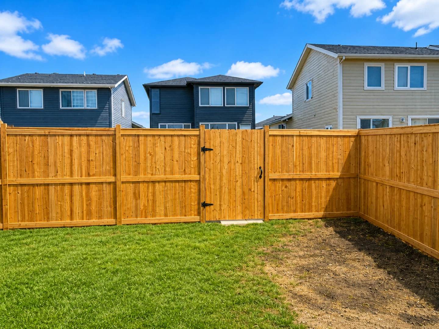 Wood Privacy Fence