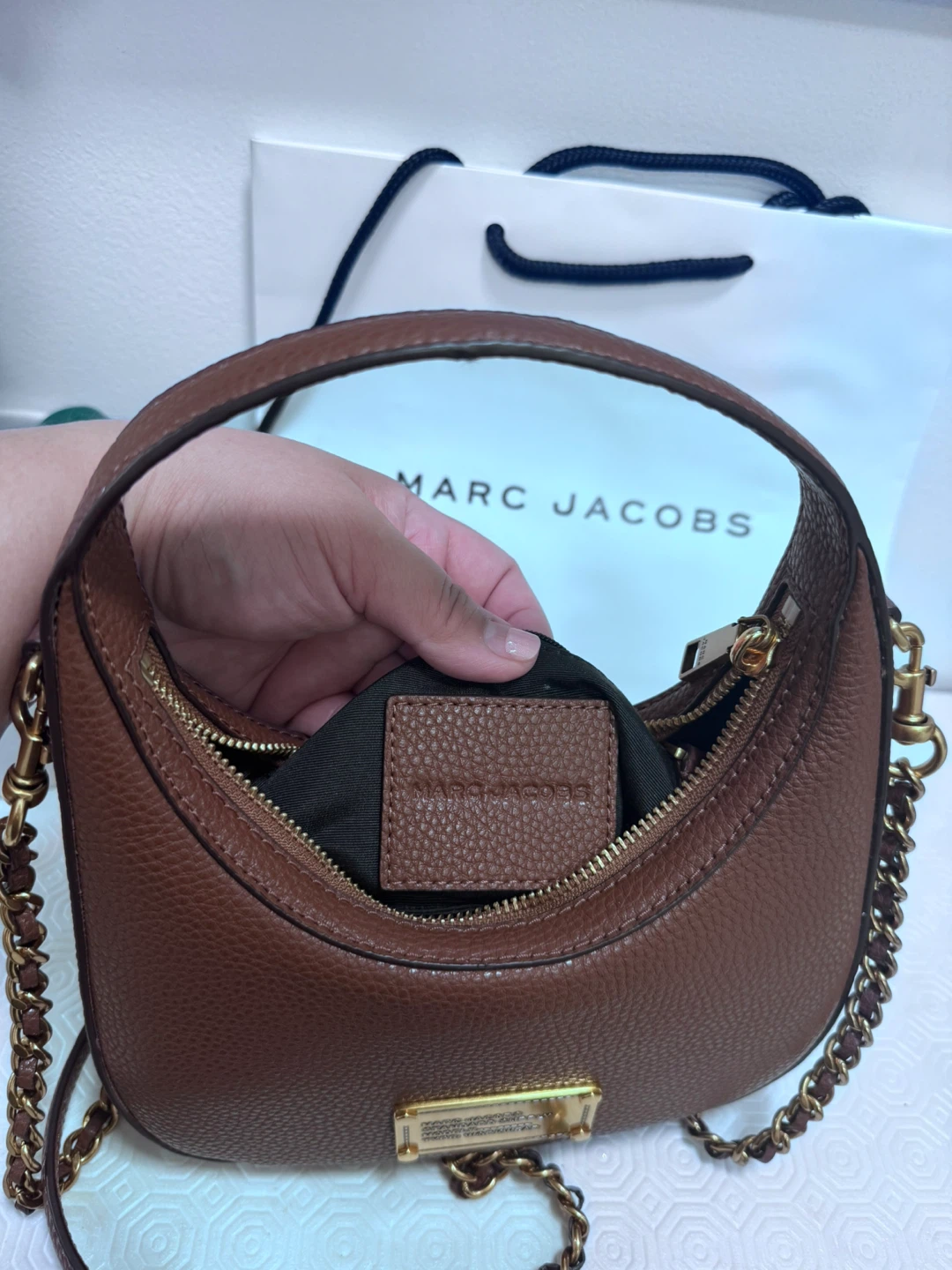 Marc Jacobs Brown Leather Shoulder Bag - photo 5