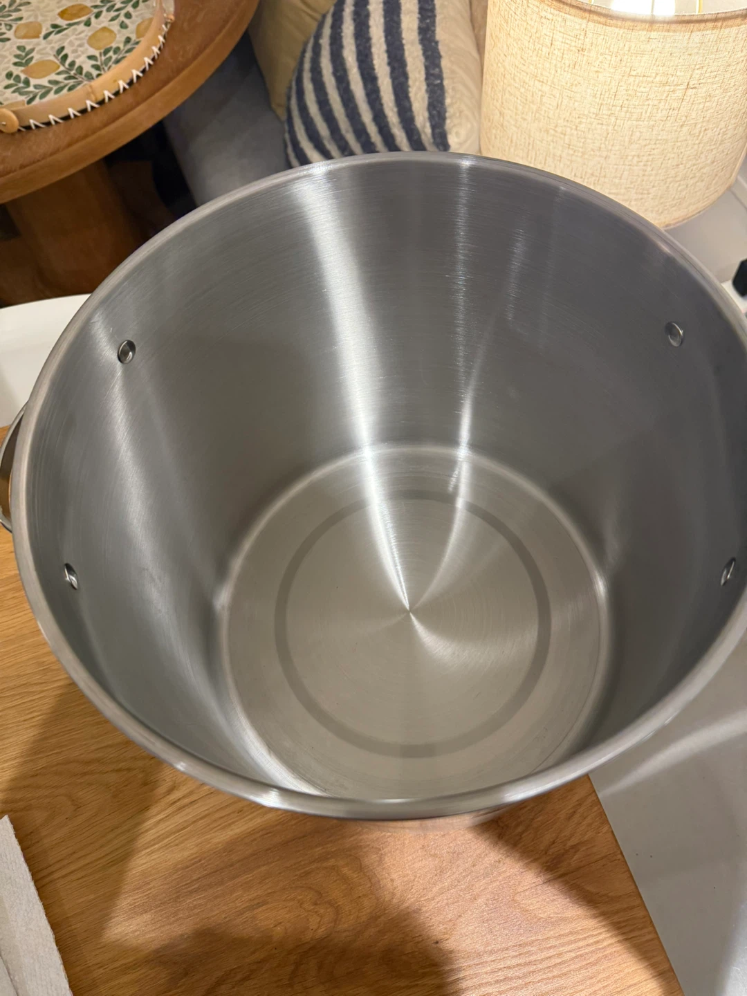 Mainstays Stainless Steel Stock Pot 19.5 Quart - photo 3