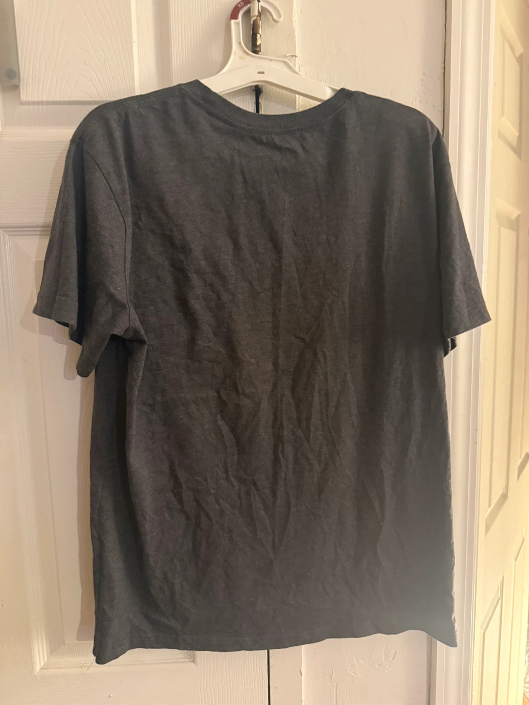 Charcoal Grey "Love Not Hate" Pocket T-Shirt - photo 2