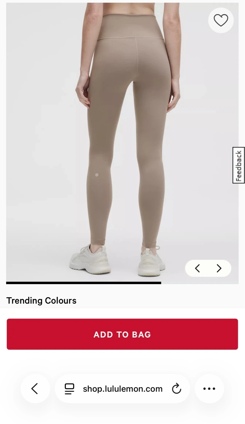 Lululemon Wunder Train HR Tight 28" - Size 0 - photo 2