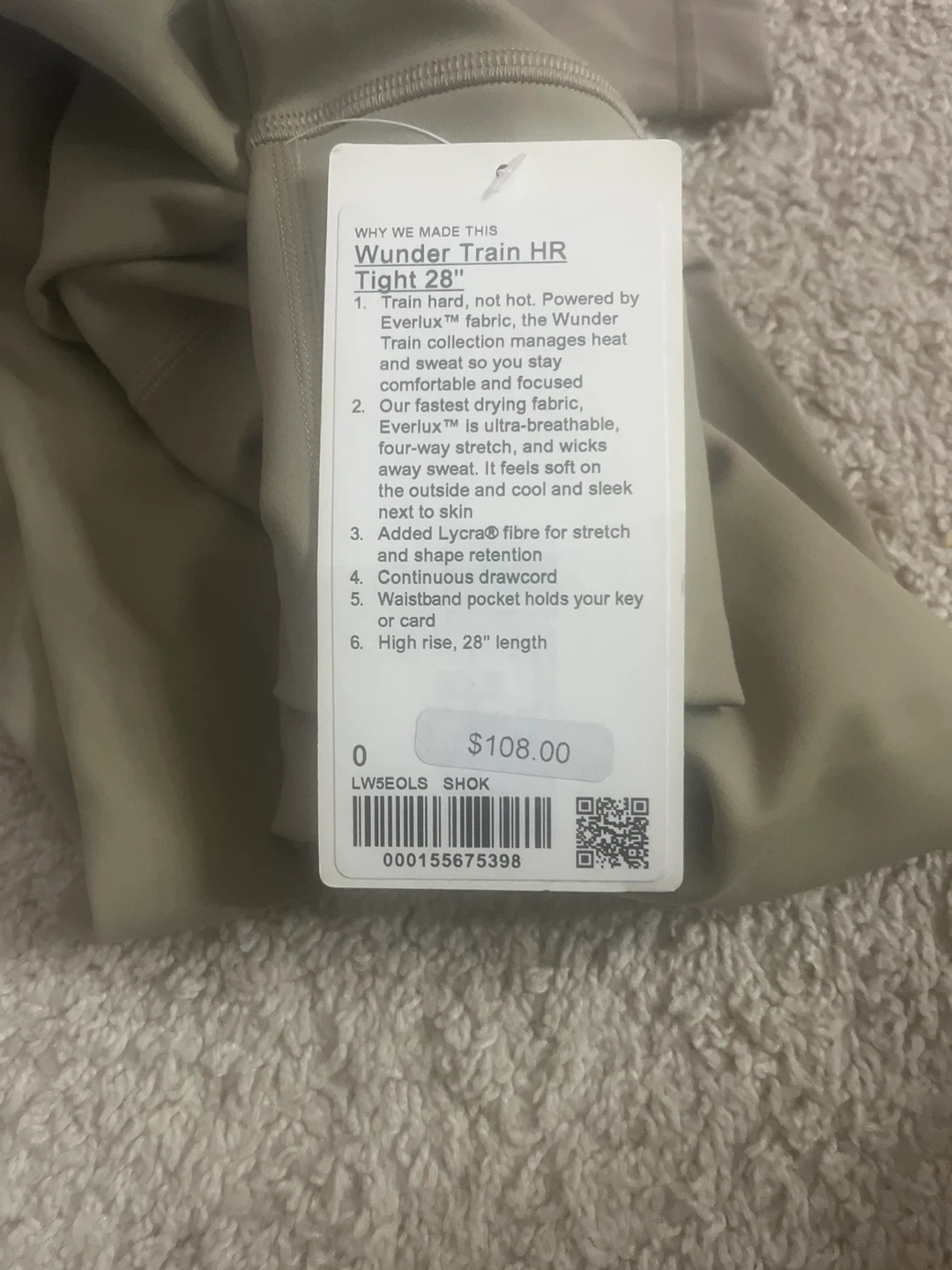 Lululemon Wunder Train HR Tight 28" - Size 0 - photo 4