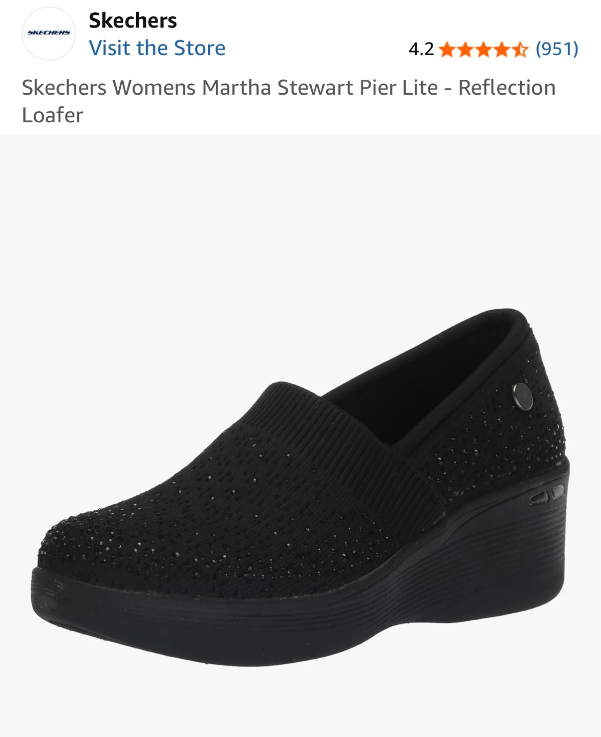 Skechers Womens Martha Stewart Pier Lite - Reflection Loafer