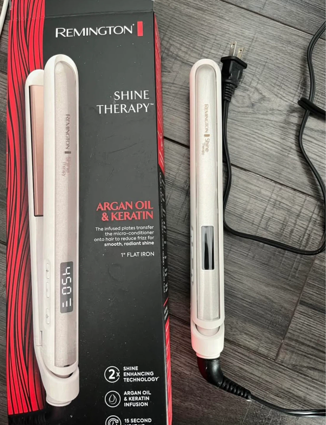 Remington Shine Therapy 1" Flat Iron